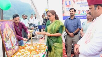 प्रभारी मंत्री रेखा आर्या ने ‘आंगन का मिलन’ कार्यक्रम का किया शुभारंभ