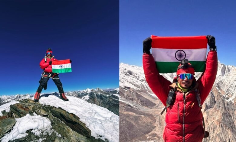 दो महीने में दो ऊंची चोटियां फतह, अंकुर रावत ने माउंट भागीरथी-II पर फहराया तिरंगा