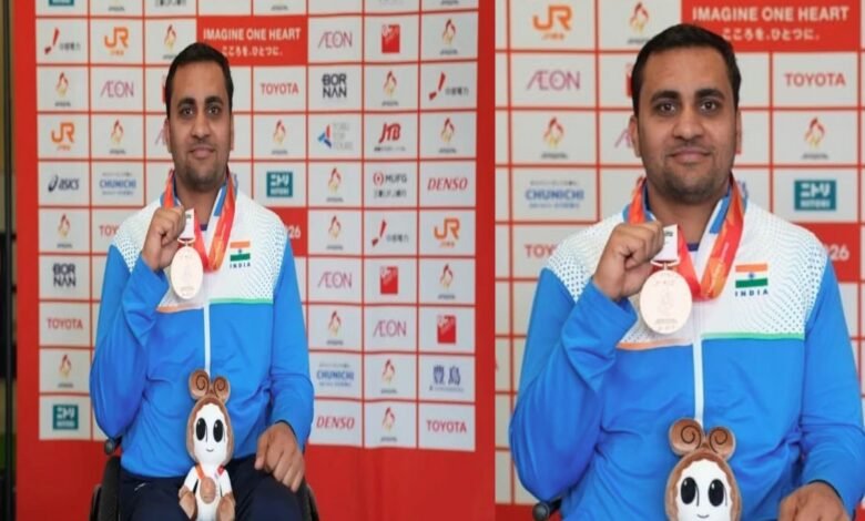 एशियाई पैरा गेम्स में आयुष वर्मा का कमाल, शॉटपुट में जीता गोल्ड मेडल