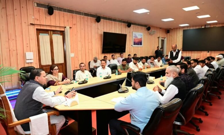 हरियाणा के युवाओं ने मुख्यमंत्री धामी से साझा किए उत्तराखण्ड भ्रमण के अनुभव