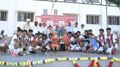 निर्मल दीपमाला विद्यालय में इंटर फुटबॉल टूर्नामेंट 2026 का रोमांचक समापन