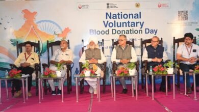 राष्ट्रीय स्वैच्छिक रक्तदान दिवस : रक्तवीरों का सम्मान, शिविर में 30 यूनिट रक्तदान